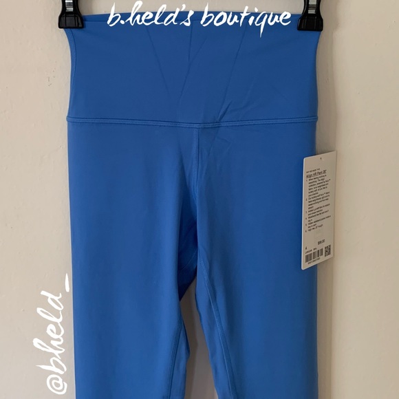 lululemon Align High-Rise Pant 28" in Blue Nile Size 4 Brand New NWT - Picture 5 of 16